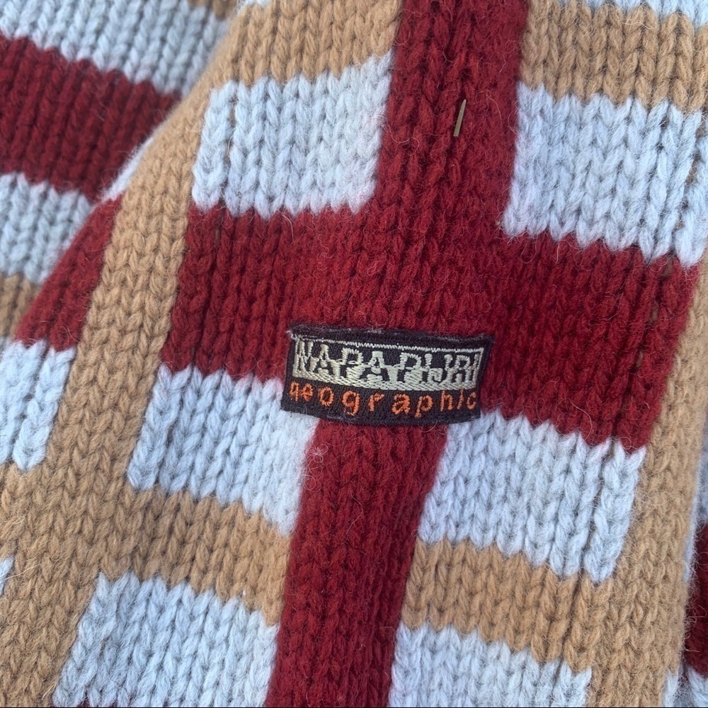 NAPAPIJRI Italian Virgin Wool Sweater | Size XL - Picture 4 of 5